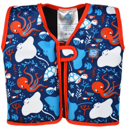 Splash About Go Splash Gilet Flotteur, Sea Life, 1-3 Ans