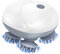 [Upgraded] Brifit Electric Pet Massager for Dogs and Cats, Waterproof Handheld Dog Massagers, Cordless Head Massagers with 96 Massage Nodes, 4 Rotatable Massage Heads, for Cat Head and Back (White)