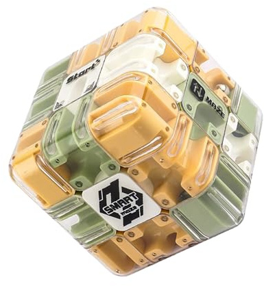 Puzzle-Labyrinth-Würfel | Großer Labyrinth-3D-Puzzle-Labyrinth-Würfel | Rollball-Labyrinth-Würfel | Spannendes -Spielzeug | Gehirntrainingsspiel zur räumlichen Wahrnehmung und Entwicklung