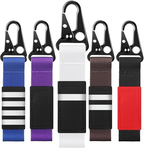KAKABUBBLE BJJ Jiu Jitsu Keychain Belt Rank Gift with Finger Tape, Brazilian Jiu Jitsu Keyring for Men & Women, Martial Arts Accessories, Multiple Colors (White, Blue, Purple, Brown, Black)