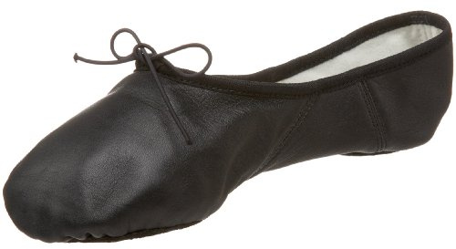 Capezio Men's Leather Romeo Ballet Shoe, Black, 11.5 M