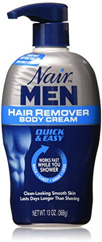 Nair Men Hair Removal Body Cream 13 oz (Pack of 3)