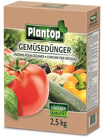 PLANTOP Engrais pour tomates et légumes - 2,5 kg.