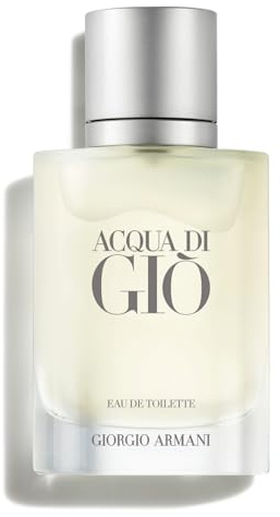 Armani Beauty - Acqua di Gio - Eau de Toilette - Cologne for Men - Long Lasting Fragrance with Bergamot notes, Jasmine, White Musks, Patchouli & Cedarwood – 1.0 Fl Oz