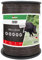 Eider Weidezaun 200m, 20mm, Schwarz - Hohe Leitfähigkeit, Sehr Robust - Nur 4,60 Ohm/m - Unser zum Kampfpreis