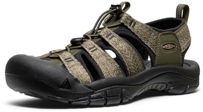 KEEN Men's Uneek Sandals Trekking-& Wanderschuhe,Forest Night Black,11 UK