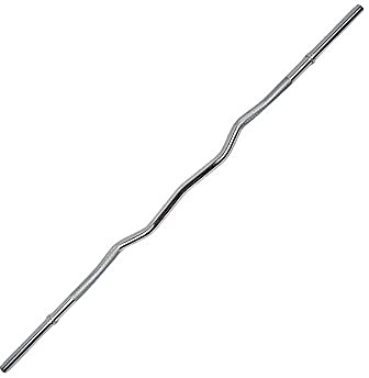 Marbo Sport - Ez Bar - Bilanciere Palestra 30 mm 120 cm Structura in Accaio Rriforzato MW-G120L-EX-GL - Bilanciere con chiusura a molla