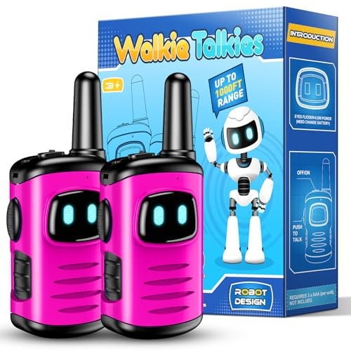 EUCOCO Spielzeug ab 3 4 5 6 7 8 Jahre Mädchen, Geschenk Mädchen 3-10 Jahre Geschenkideen Walkie Talkie Weihnachts Geschenke Kinder Walky Talky Geburtstagsgeschenk für Mädchen Funkgerät Kinder
