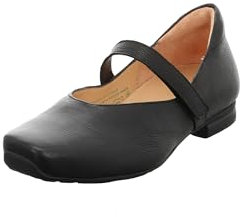 Think! Damen Gaudi Lederfutter Ballerinas, Schwarz 0000, 39.5 EU