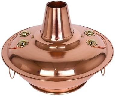 Fondue Olla Hot Pot Olla Caliente De Cobre, Olla De Sopa Espesa, Olla De Gas, Olla Caliente De Cobre For El Hogar, Olla Caliente De Cobre Fondue Queso(36cm)