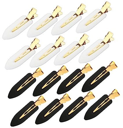 Healeved 16 piezas Pinzas para Pelo sin Arrugas sin Doblar Accesorios para Cabello Mujer Horquillas Planas Elegantes para Peinados Diarios y Ocasiones Especiales