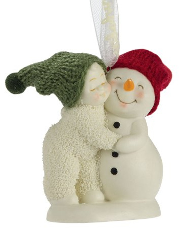 Department 56 Snowbabies “Hug Me!” Porcelain Ornament, 2.75”