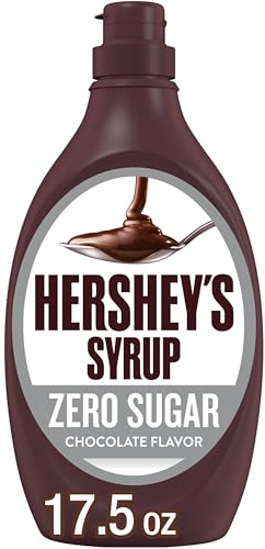 HERSHEYS SUGAR FREE CHOCOLATE SYRUP 1 x 496g BOTTLE AMERICAN IMPORT