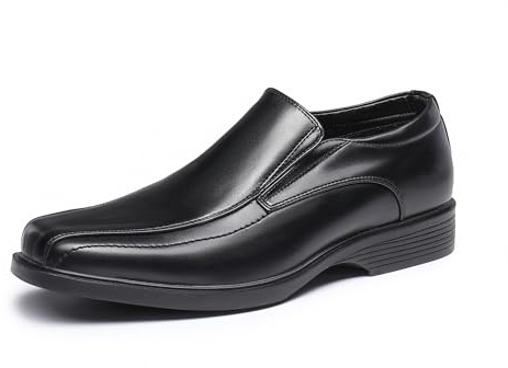 Bruno Marc Men's Dress Shoes Leather Lined Formal Oxfords Business Men Slip-on Loafer,Size 11,Black,CAMBRIDGE-05