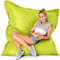 Green Bean© Outdoor Sitzsack 120x160cm 270 Liter Kinder & Erwachsene Bean Bag EPS Perlen Füllung Riesensitzsack Groß Liegekissen Waschbar Wetterfest Lounge Chair Sitzkissen Bodenkissen Hellgrün