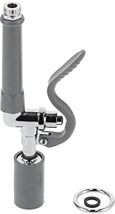 Yosoo Health Gear Pre Rinse Spray Valve with Handle Grip Assembly High Pressure Rinse Sprayer,Commercial Faucet Spray Valve Kitchen Sink Faucet Replacement Parts