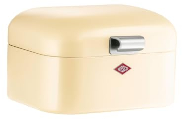 Wesco 326292 235 001 Mini Grandy Brotkasten 17 x 18 x 12cm (L/B/H) Mandel