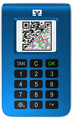 ReinerSCT Photo QR CHIP-TAN-Generator für Online-Banking für Sparkassen, Volksbanken, Raiffeisenbanken uvm.