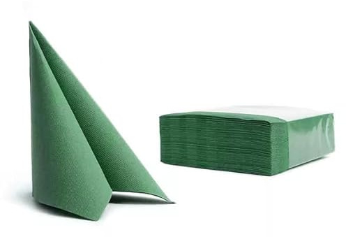 50 Servietten Softpoint 38x38cm grün