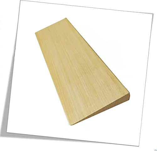 KADEUX Massivholz Türschwellenrampe, 1-3.5cm Hoch Bordsteinkanten Rampe, Leichte Tragbare Schwellenrampe, rutschfeste Auffahrkeile Für Türöffnung, Garage, Türschwellen (Size : 70x15x3cm)