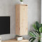 Myheimly Massivholz Kiefer Wandschrank Hängeschrank TV Schrank Fernsehschrank Lowboard Fernsehtisch Regal Aufbewahrung Badschrank Natur,2 PZ