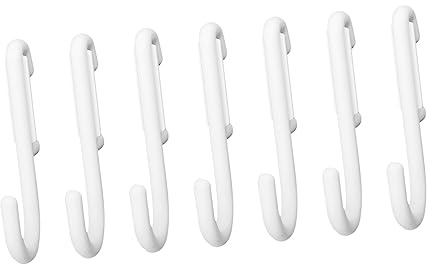 7pezzi Gancio Per Pannelli Forati Gancio Per Mensole Per Appendere Pannelli Forati Per Esposizione in Negozio Robusto e Resistente