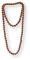 Budawi® Goldfluss Kette Halskette Kugel 8 mm Perlen Länge 80 cm endlos