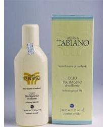 Olio da bagno emolliente all'acqua termale