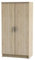 habeig Schuhschrank, Kommode, Schrank, Holz, Dielenschrank, Schuhregal, Flurschrank, (Braun) Kleiderschrank