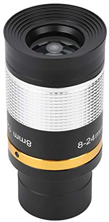 Topiky 8-24mm Zoom Eyepiece Lens for Telescope 31.7mm - Fully Coated Optical Lens for Astronomy Stargazing, Adjustable Magnification Eyepiece for Amateur Astronomers