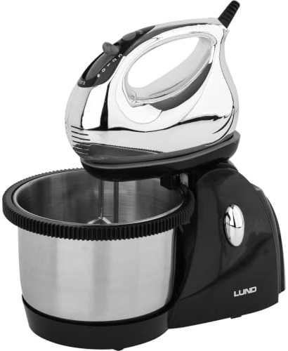 LUND Gastro handmixer set med 3L rörskål + instrumentställ mixer handrörare 200–250 W