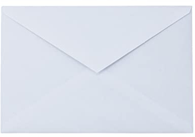 ARKRAFT Lot de 100 Enveloppes Blanches avec Fermeture Adhésive pour Invitations, Cartes de Vœux, Lettres, C6 18 x 12 cm