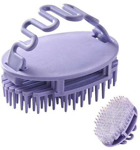 Nettoyeur de cheveux pour cuir chevelu, appareil de massage du cuir chevelu pour la croissance des cheveux, brosse à cheveux secs et humides, outils de soins capillaires doux, masseur de cuir chevelu