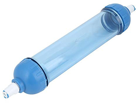 Alloggiamento filtro trasparente, alloggiamento a membrana osmosi, raccordi filtranti, alloggiamento per filtro trasparente, sistema di osmosi inversa con tubo 1/4 in PE per sistemi di osmosi e filtro