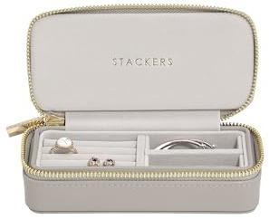 Stackers Patent Putty Medium Travel Jewellery Box