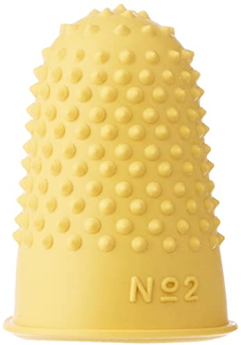 JPC B022 Gelber Fingerbecher 12 Stück 21 mm