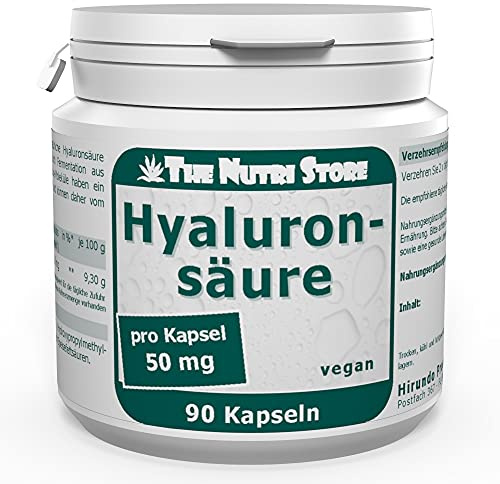 Hyaluronsäure 50 mg Kapseln 90 Stk. vegan