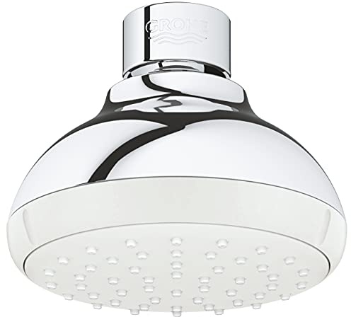GROHE 26050001 Tempesta Classic 100 1 Brausekopf, Starlight Chrome