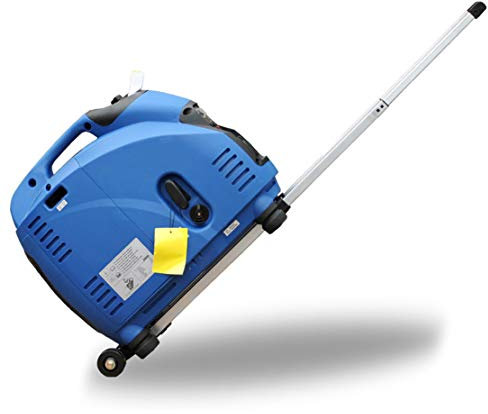 KS Tools Mini Grupo Electrógeno 3000w, 100% Onda Sinusoidal Emergencia Inversor Todo Bronce Tranquilo 220v Generador de Gasolina,with-Pull-Rod