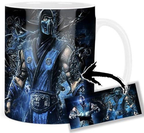 Mortal Kombat Sub Zero Tasse Keramikbecher Mug