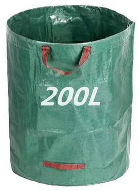 NestNook Garden Waste Bags 200L Heavy Duty Waste Bags with Handles, Reusable Garden Bags for Yard Waste, Trimmings, Plant waste grass and Leaves
