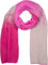 styleBREAKER Damen Web-Schal mit Pixel-Farbverlauf, warmer Winter-Schal im Ombré Look, mehrfarbige Farbübergänge 01017161, Farbe:Fuchsia-Hellgrau