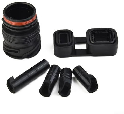 6 Pz Valvola di Trasmissione Corpo a Caso Manicotto di Tenuta+Adattatore Spina Connettore Guarnizione Set Kit per BMW ZF 6HP19 6HP21 24107536339