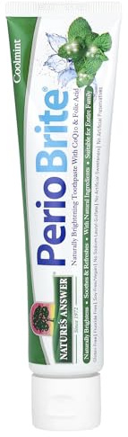 Nature's - Answer Perio Brite Toothpaste 113.4g - Natural Oral Care - Refreshing Mint - for Healthy Teeth and Gums