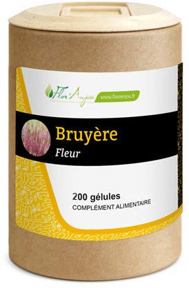 Floranjou - Gélules Bruyère fleur - 200 gélules