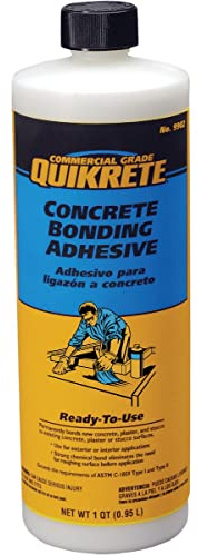 Quikrete 990201 Concrete Bonding Adhesive, 1 QT (0.95 L)