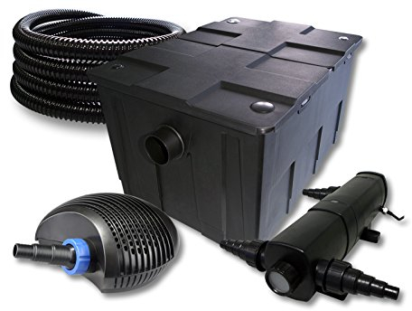 SunSun Filterset för 60 000 l damm med 18 W dammklarare och 40 W ECO pump 25 m slang