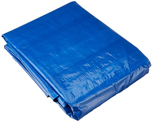 Happy People 79285 - Poolunterlage Bodenschutzplane Unterlegplane für Pools | 300 cm x 187 cm Blau