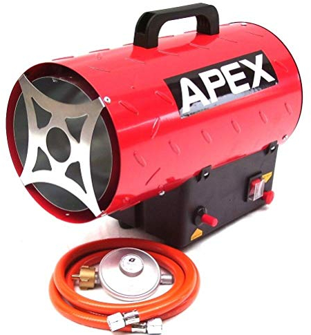 Gasheizgebläse 15kW Gasheizer Heizkanone 55208 Gasofen Bauheizer Heizlüfter AWZ