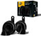 HELLA - Fanfare - TE16S - 12V - 110dB(A) - Frequenzbereich: 400/500Hz - elektrisch - Gehäusefarbe: schwarz - Stecker: Mazda - Set - 3FH 012 010-131